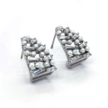 Genuine Pearl Silver Jewelry 925 Sterling Earings